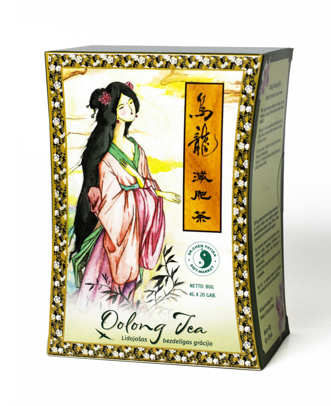Ulung (OoLong) tēja - Lidojošās bezdelīgas grācija.  80g (4g x 20)