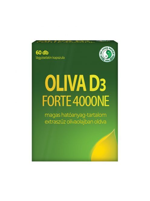 OLIVA D3 FORTE 4000 IU kapsulas 60 gab.